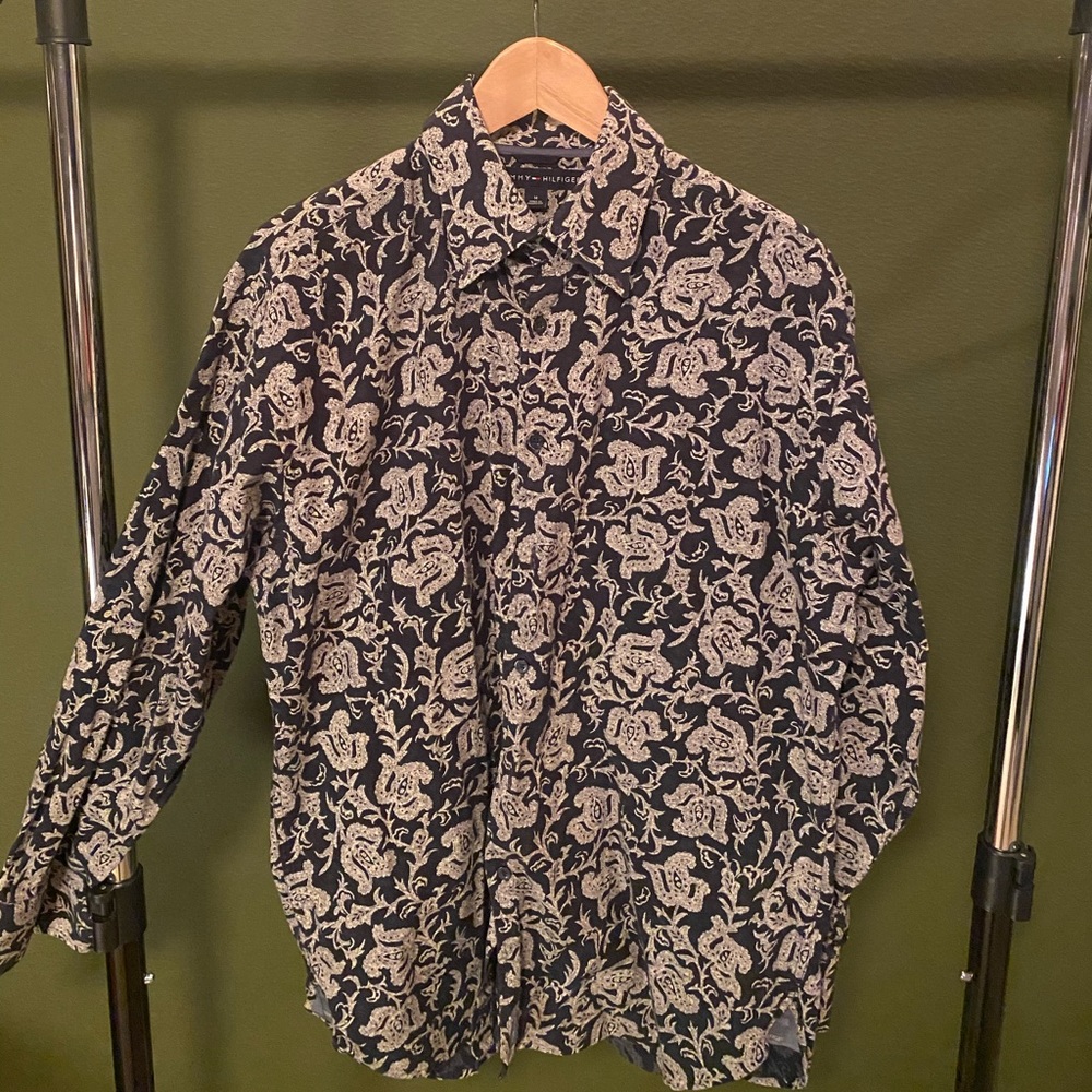 Vintage Print Tommy Hilfiger Shirt